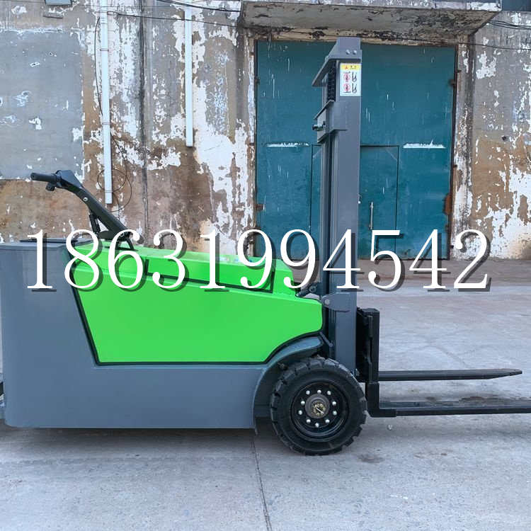沙洋县小型电动叉车1吨2吨步行站驾式电瓶堆高充电装卸车液压升降车铲车